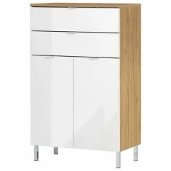Germania Commode GW-Mauresa 34x60x97 cm Blanc