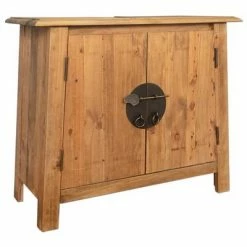 VidaXL Meuble-lavabo de salle de bains pin massif recyclé 70x32x63 cm -Meubles-lavabos Soldes image 4 246035
